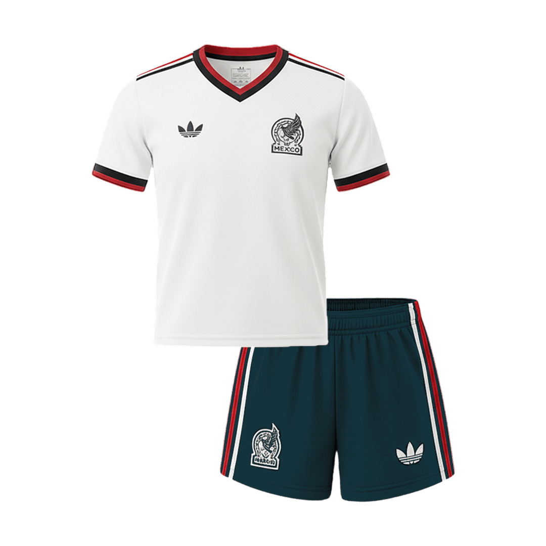 Kids Mexico Away Jersey Kit World Cup 2026 - Jerseydex